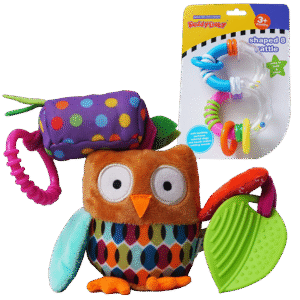 Sonajas para Bebé Búho BM Toys RY001
