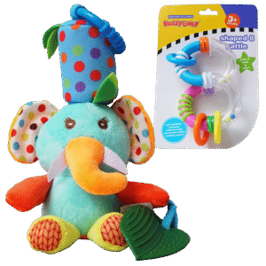 Sonajas para Bebé Elefante BM Toys RY001