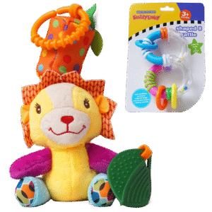 Sonajas para Bebé León BM Toys RY001